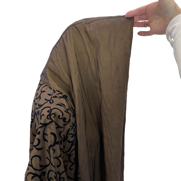 Mycra Pac Long Coat Bronze Scroll Medium - Picture 13 of 16